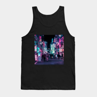 Neon Overload in Tokyo Tank Top